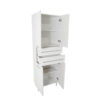 Dulap de baie seria 008-MDF vopsit alb - imagine 3