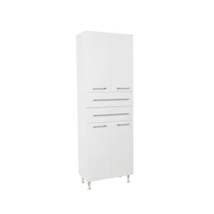 Dulap de baie seria 008-MDF vopsit alb