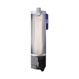 Ansamblu Boiler Inox 120 L cu focar rotund