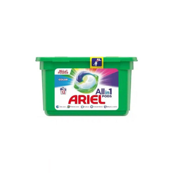 Detergent capsule Ariel All in One PODS Mountain Spring/Color 13 spalari - imagine 3
