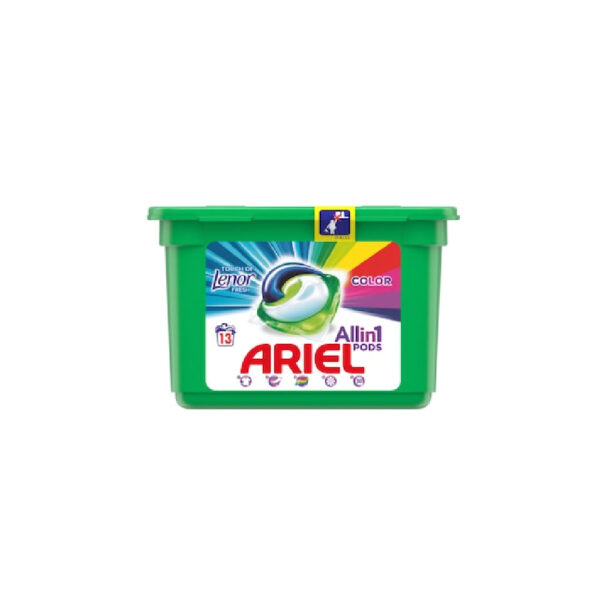 Detergent capsule Ariel All in One PODS Mountain Spring/Color 13 spalari - imagine 2