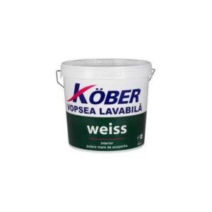 Vopsea lavabila Kober Weiss -15L
