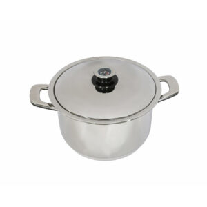 Oala inox cu capac 28 cm capacitate 10 l