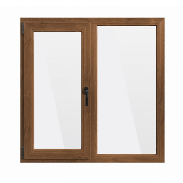 Fereastra PVC Bastion cu geam termopan 116x116 cm 5 camere nuc - imagine 2