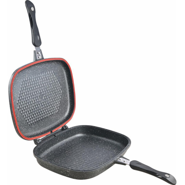 Tigaie dubla dreptunghiulara tip grill HR-ZCT-32 DR/DG - imagine 3