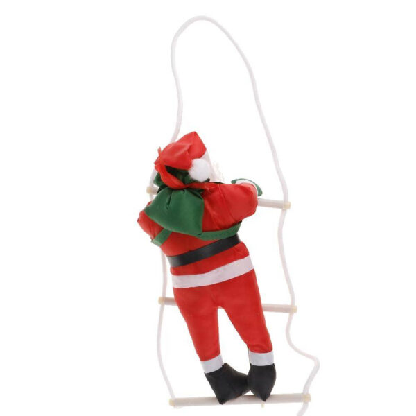 Mos Craciun pe scara 33 cm - imagine 2