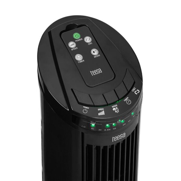 Ventilator turn 50W negru Tessa TSA8032 - imagine 2