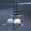 Etajera neagra AWD02081778 - imagine 2