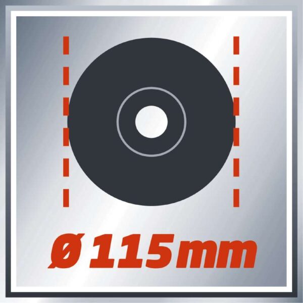Polizor unghiular 115 mm Einhell TE-AG 115 720 W - imagine 6