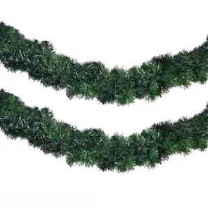 Ghirlanda de Craciun verde 2.7m x 6cm