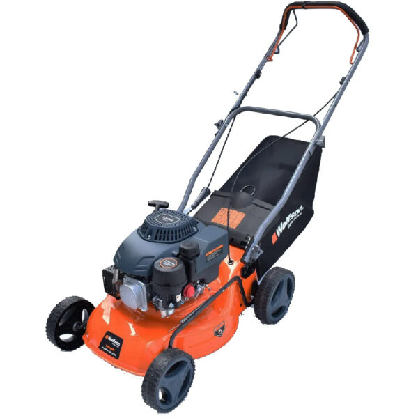 Masina de tuns gazon cu autopropulsie Wolfson 3.5CP benzina latime de lucru 41cm - imagine 6