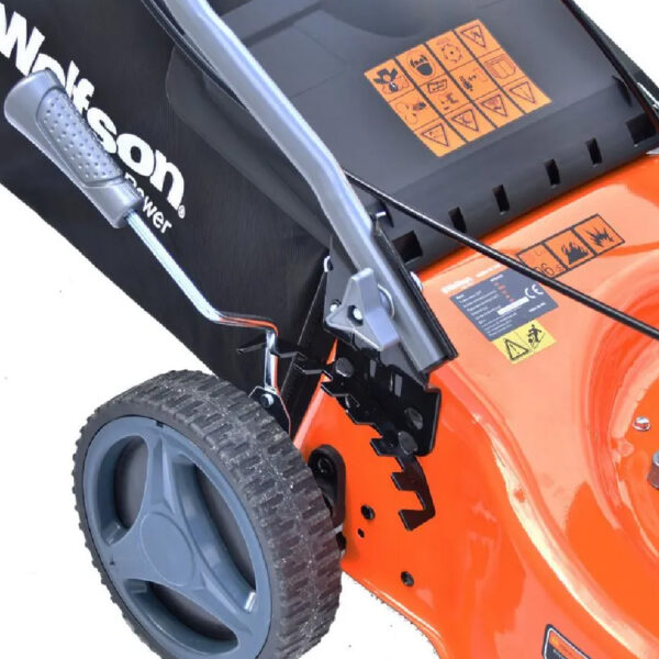 Masina de tuns gazon cu autopropulsie Wolfson 3.5CP benzina latime de lucru 41cm - imagine 3