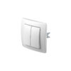 Intrerupator monopolar Ekonomik serie 1P 10A IP20 alb TEM-SE50PW-B - imagine 2