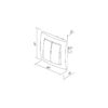 Intrerupator monopolar Ekonomik serie 1P 10A IP20 alb TEM-SE50PW-B - imagine 3
