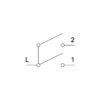 Intrerupator monopolar Ekonomik serie 1P 10A IP20 alb TEM-SE50PW-B - imagine 5
