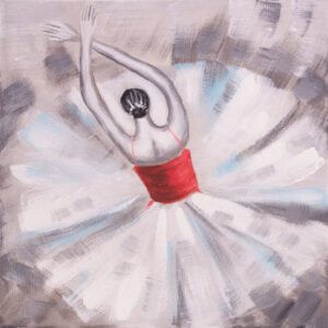 Tablou Ballerina 40x40 cm