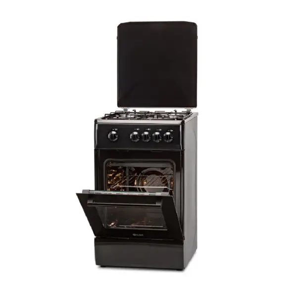 Aragaz negru LDK 5060 A Black RMV LPG