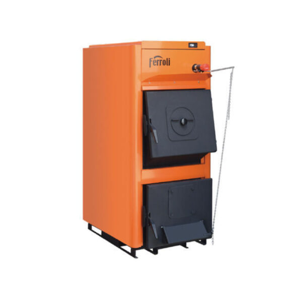 Centrală termică din oțel pe lemne FERROLI FSB PRO N 30 kW