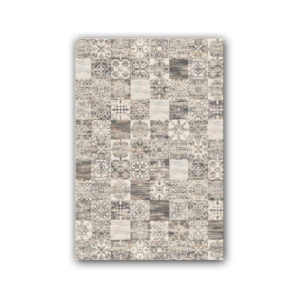 Covor living 200 x 300 cm crem / gri / maro Beenom - imagine 3