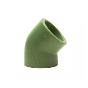 Cot 45° PPR verde 20 x 45