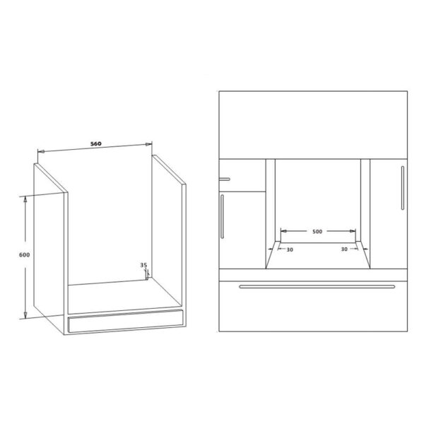 Cuptor incorporabil Heinner HBO-S567LDTGC-IX - imagine 3