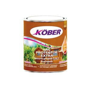 Lac protector Extra pentru lemn 3 in 1 - 0.75 l mahon