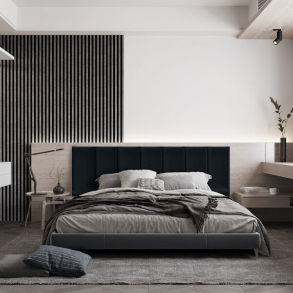 Riflaj / panou Linea slim 3 urban / negru - imagine 8
