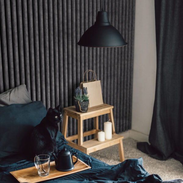 Riflaj / panou Linea slim 3 urban / negru - imagine 9