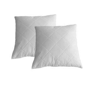 Set 2 perne matlasate microfibră 40x40 cm