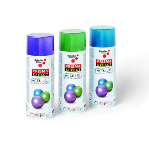 Spray Prisma color albastru metalic 400 ml
