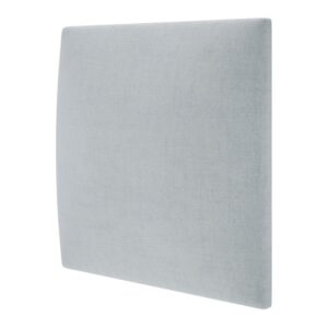 Panou decorativ tapițat Mollis gri deschis 30 x 30 cm