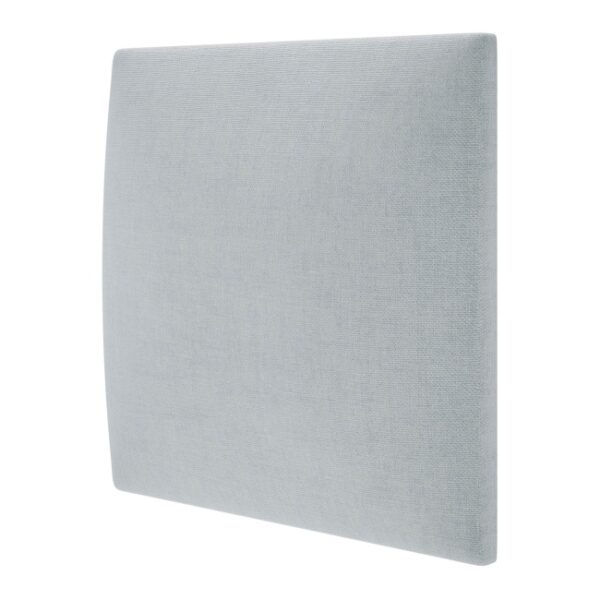 Panou decorativ tapițat Mollis gri deschis 30 x 30 cm