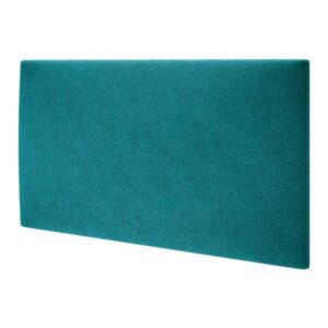 Panou decorativ tapițat Mollis turquoise 30 x 60 cm