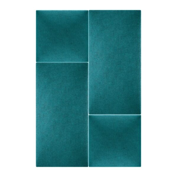Panou decorativ tapițat Mollis turquoise 30 x 60 cm - imagine 4