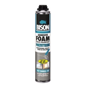 Polystirene Foam Adeziv poliuretanic pentru polistiren pentru pistol 700ml Bison