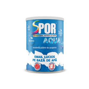 Email lucios pe baza de apa Spor Aqua alb 2,5 l