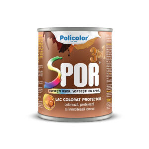 Spor lac protector colorat 3 în 1 pentru lemn 0,75 l nuc