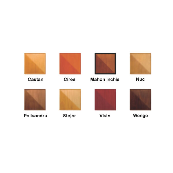 Spor lac protector colorat 3 în 1 pentru lemn 0,75 l nuc - imagine 2