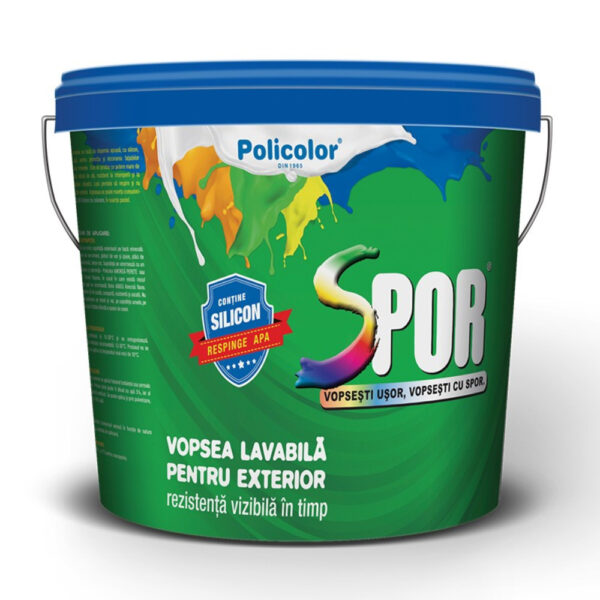 Spor lavabilă pentru exterior cu silicon 15 l
