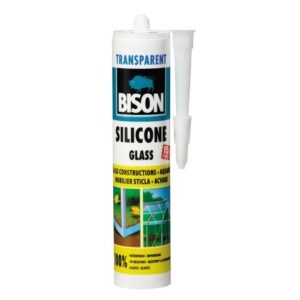 Silicon pentru sticlă transparent 280ml Bison