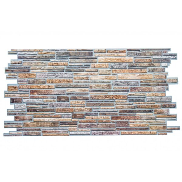 Panou decorativ Stone Brown Plastushka