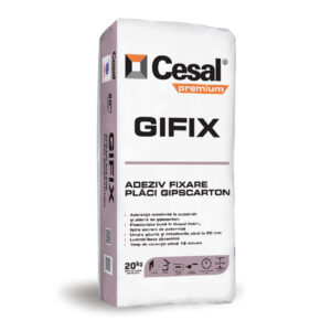 Adeziv Cesal pentru fixarea plăcilor de gips-carton Gifix 20 Kg.