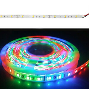 Banda LED 7.2W 12V IP54 lumina multicolora 30 led/m 5 m