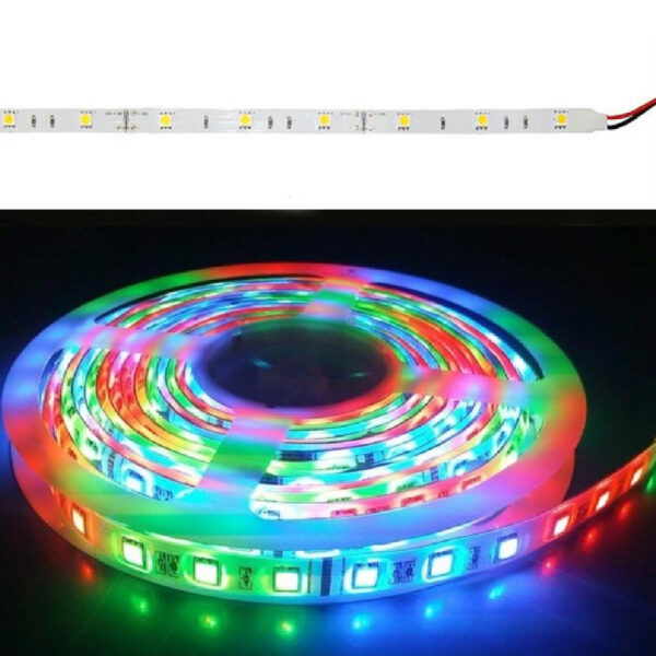 Banda LED 14.4W 12V IP20 lumina multicolora 60 led/m 5 m