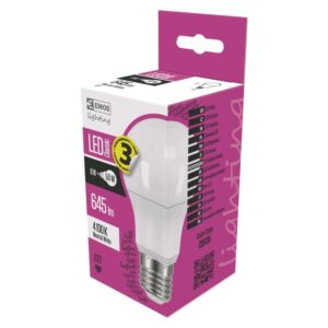 Bec led normal A60 8W E27 4100K