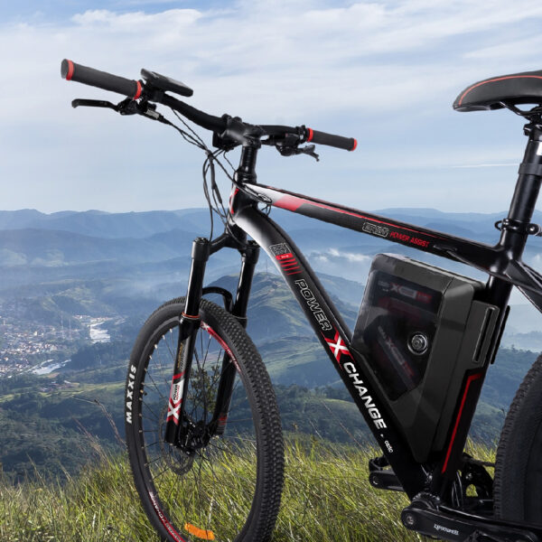 Bicicleta PXC, 2 x 18V Solo E-Bike electrica - imagine 2