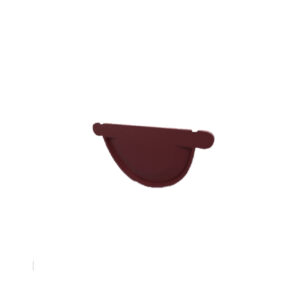 Capac de jgheab RAL8019 D125 mm