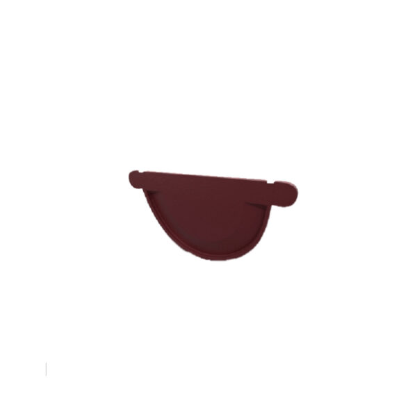 Capac de jgheab RAL8019 D125 mm