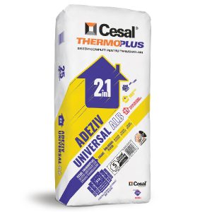Cesal Adeziv alb Thermoplus 2 în 1 Universal 25 Kg.