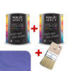 Pachet Magic Efect vopsea cu efect Dune de nisip Color of the year 17 (mov) 1+1 gratuit + pensula